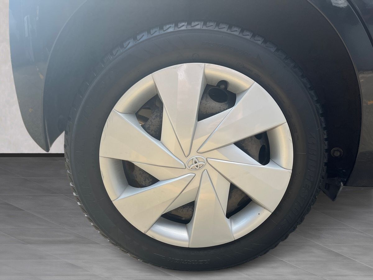 Sort Toyota Aygo fra 2017