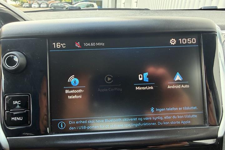 Hvid Peugeot 208 fra 2018