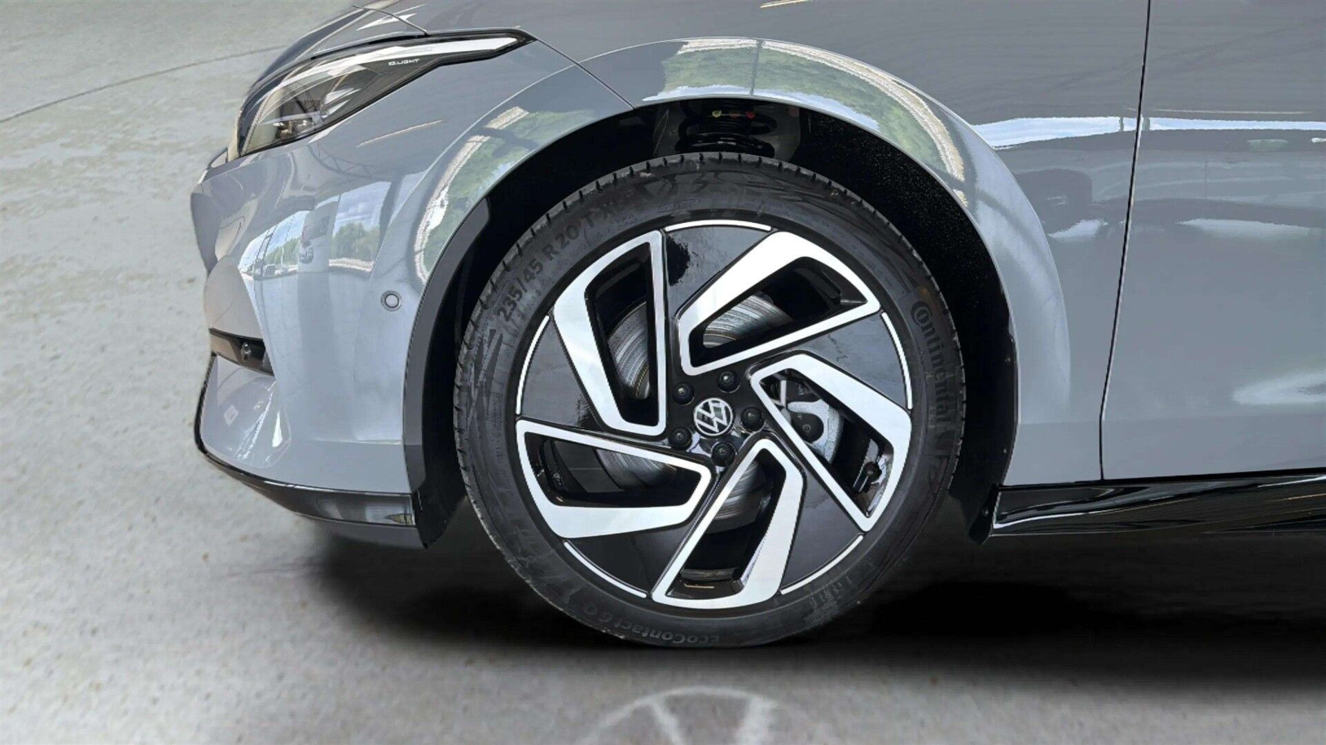 Grå VW ID.7 fra 2026