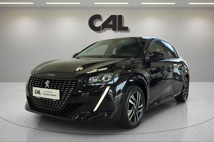 Sort Peugeot 208 fra 2021