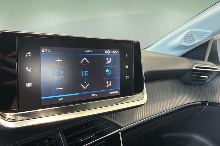 Sort Peugeot 208 fra 2021