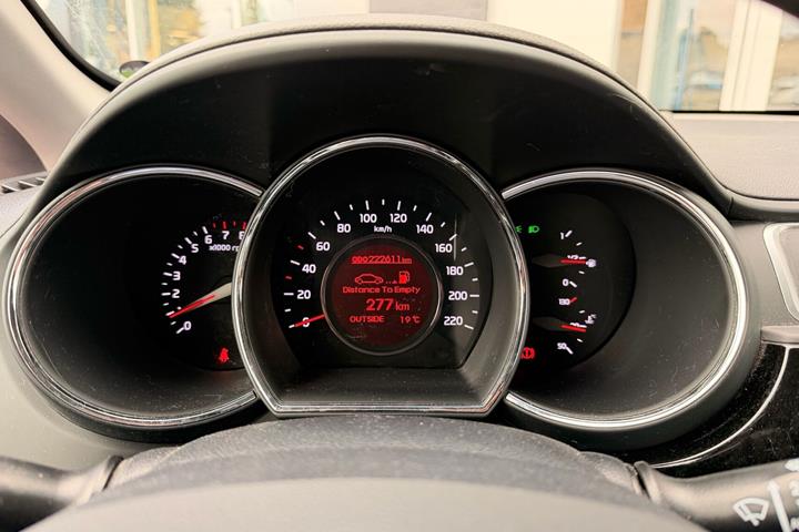 Sort Kia Rio fra 2016