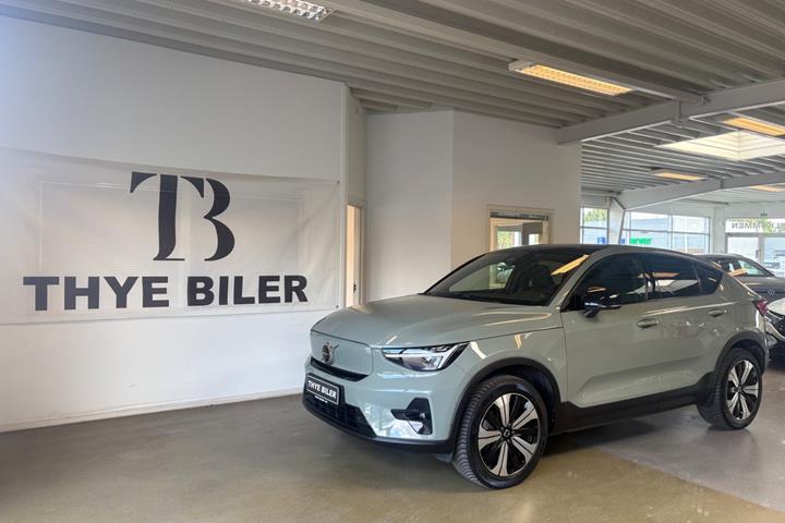 Grøn Volvo C40 fra 2023