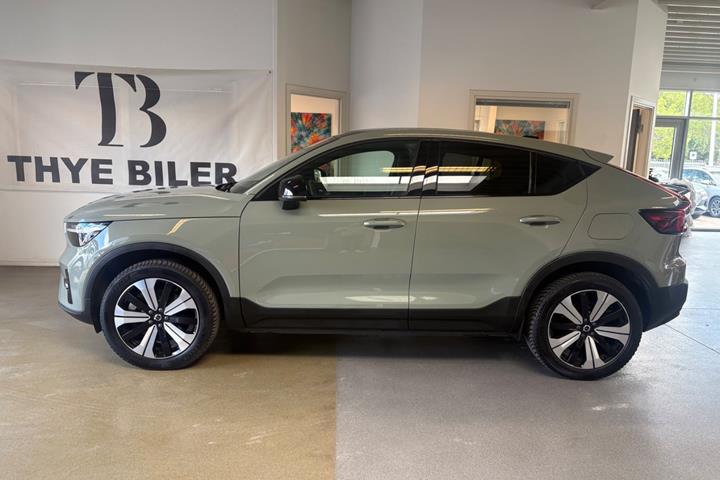 Grøn Volvo C40 fra 2023