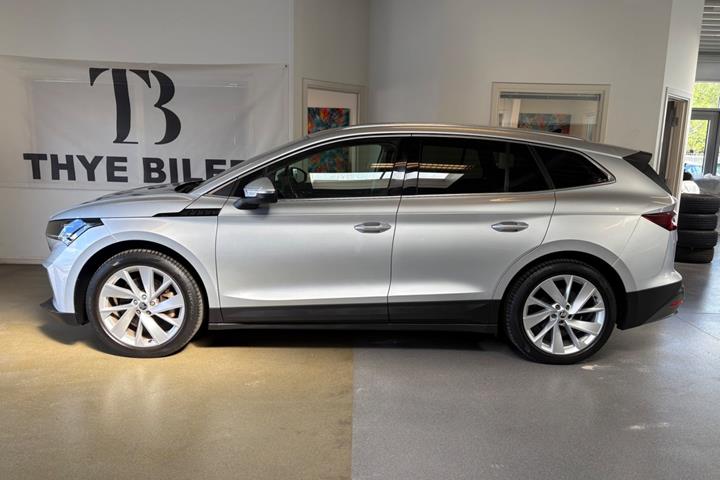 Sølv Skoda Enyaq fra 2021
