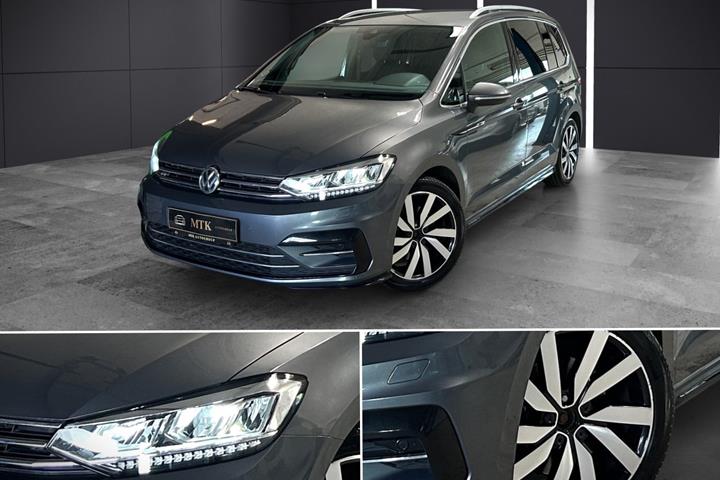 Grå VW Touran fra 2020