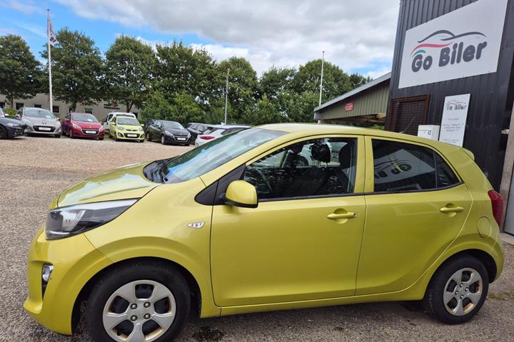 Grøn Kia Picanto fra 2018