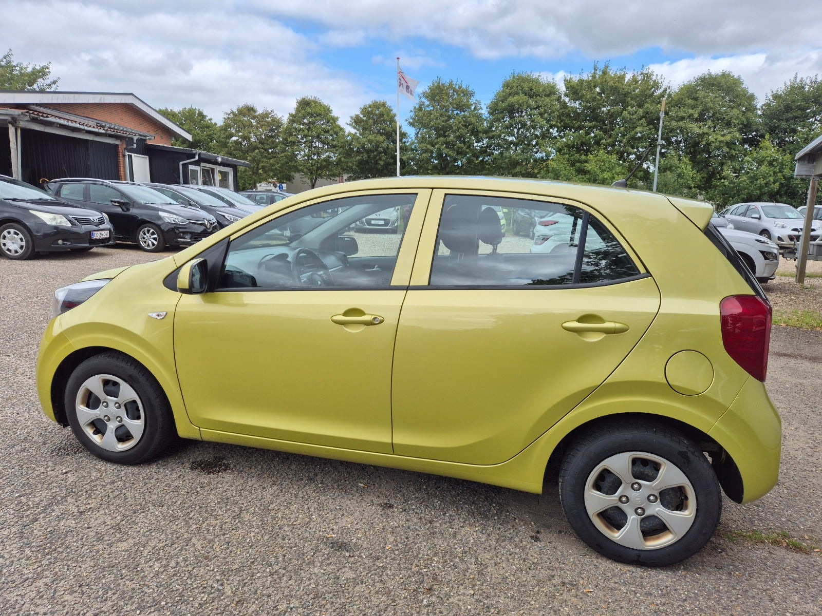 Grøn Kia Picanto fra 2018