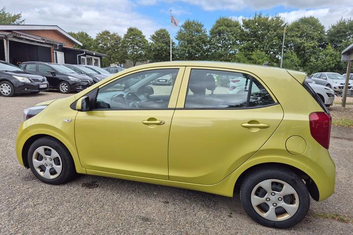 Grøn Kia Picanto fra 2018