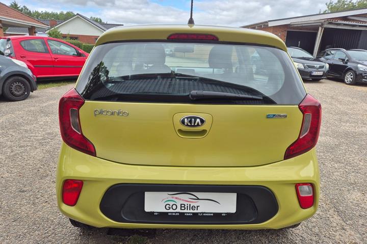 Grøn Kia Picanto fra 2018