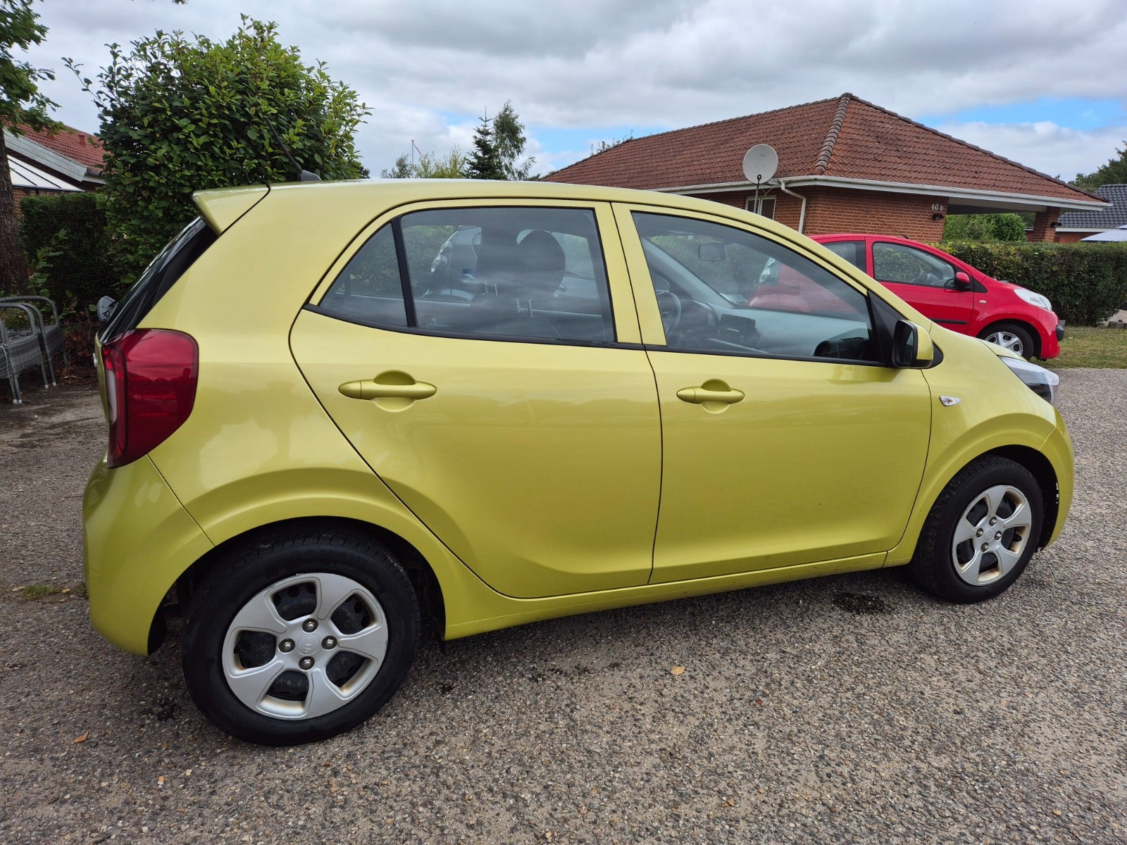 Grøn Kia Picanto fra 2018