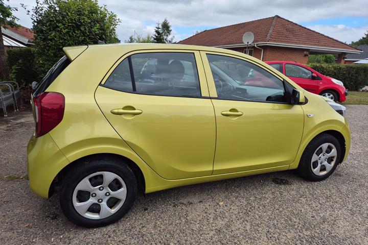 Grøn Kia Picanto fra 2018