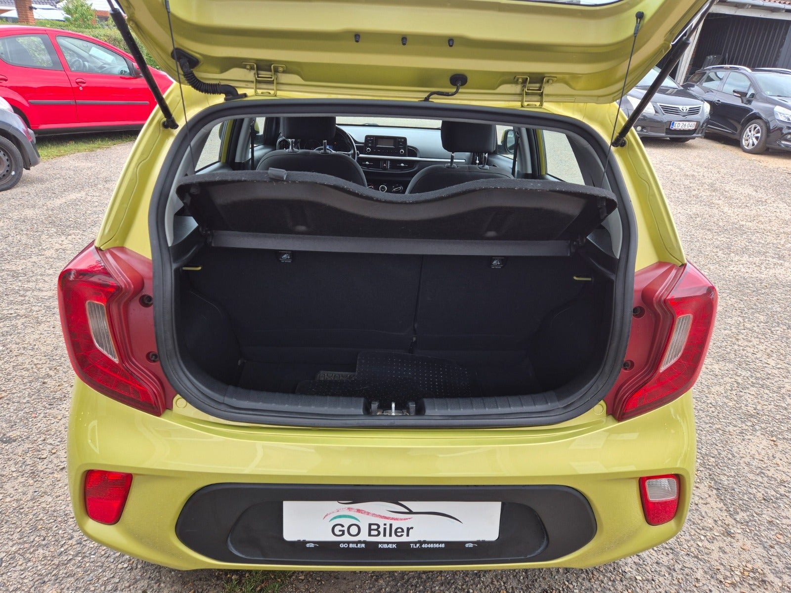 Grøn Kia Picanto fra 2018