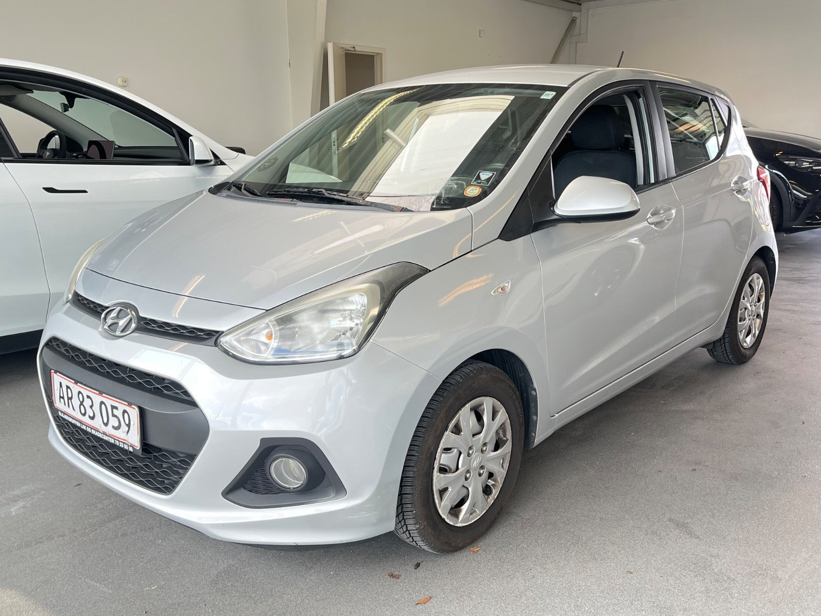 Sølv Hyundai i10 fra 2014