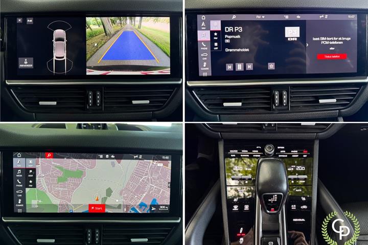 Sort Porsche Cayenne fra 2019