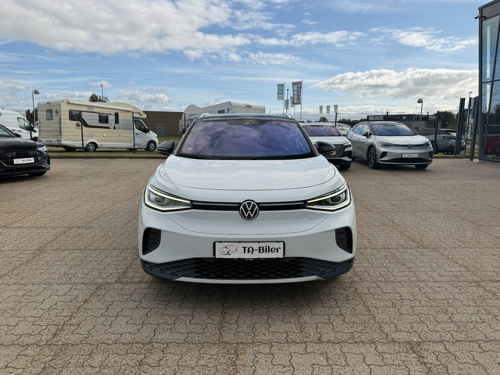 Hvid VW ID.4 fra 2022