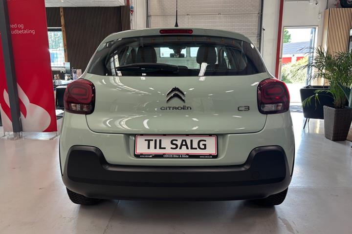 Blå Citroën C3 fra 2020
