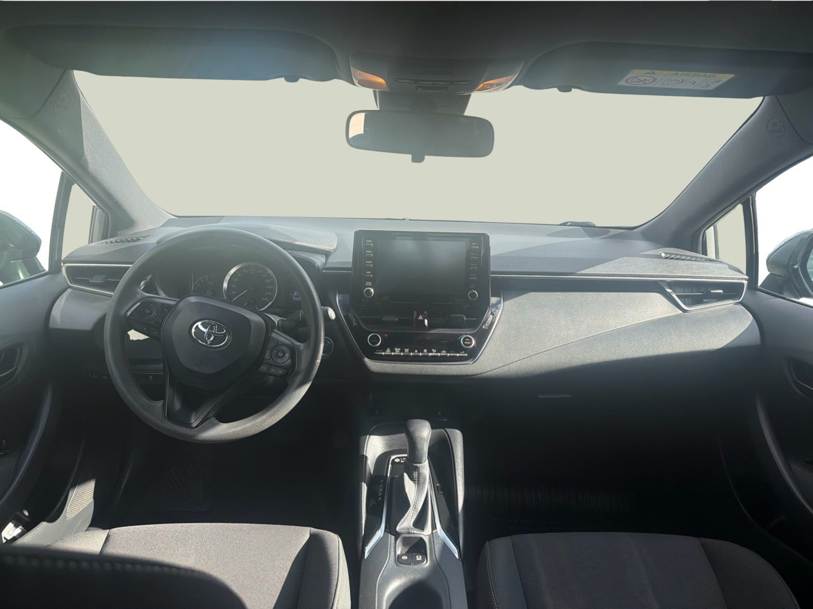 Grå Toyota Corolla fra 2020