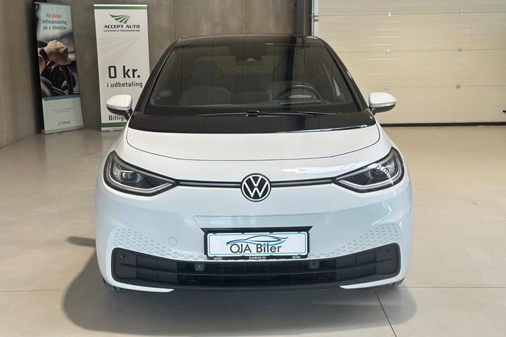 Hvid VW ID.3 fra 2021