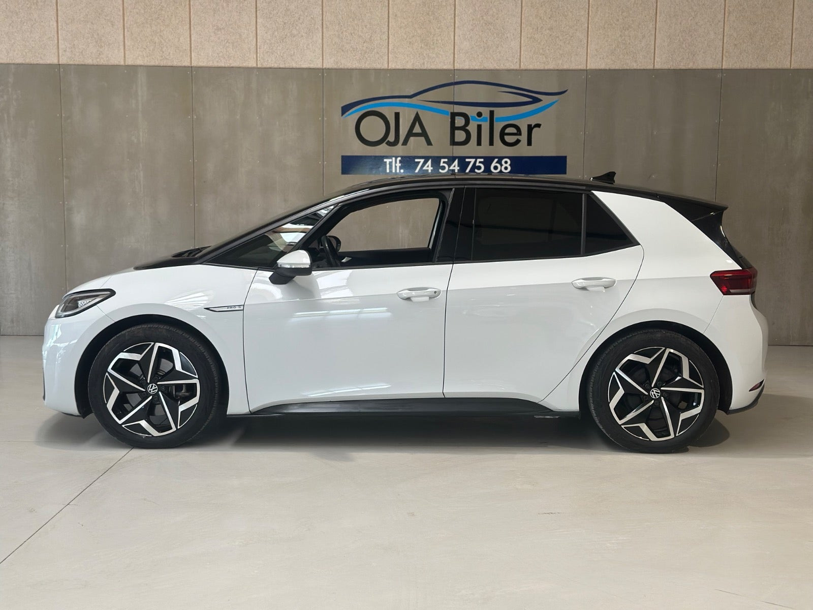 Hvid VW ID.3 fra 2021