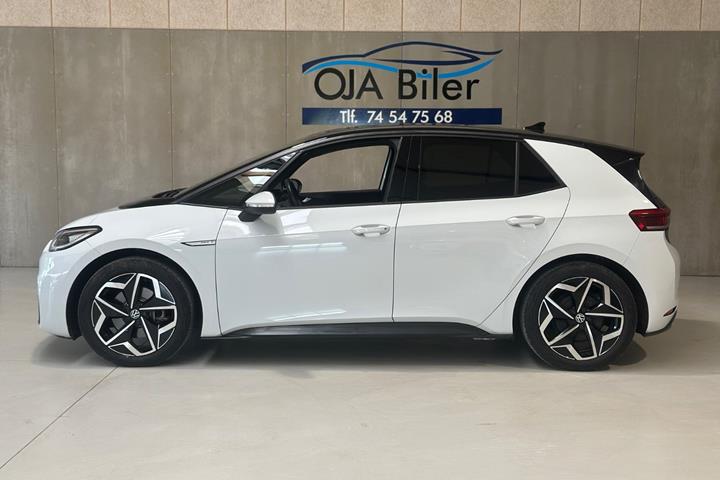 Hvid VW ID.3 fra 2021