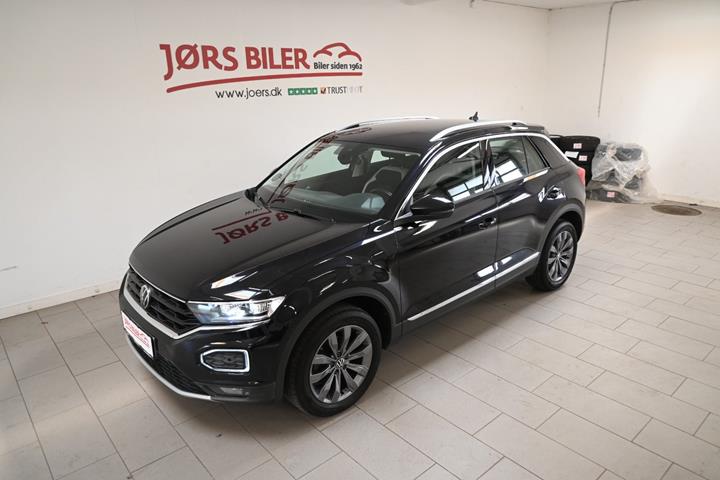 Sort VW T-Roc fra 2021