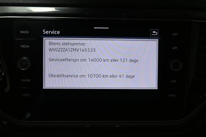 Sort VW T-Roc fra 2021