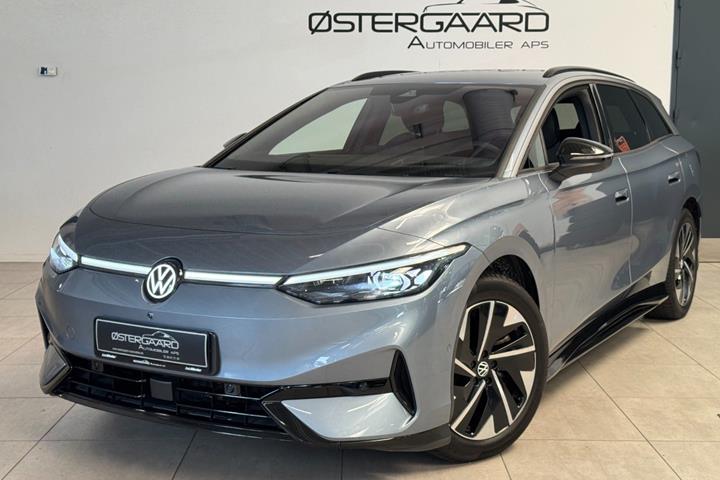 Blå VW ID.7 fra 2025