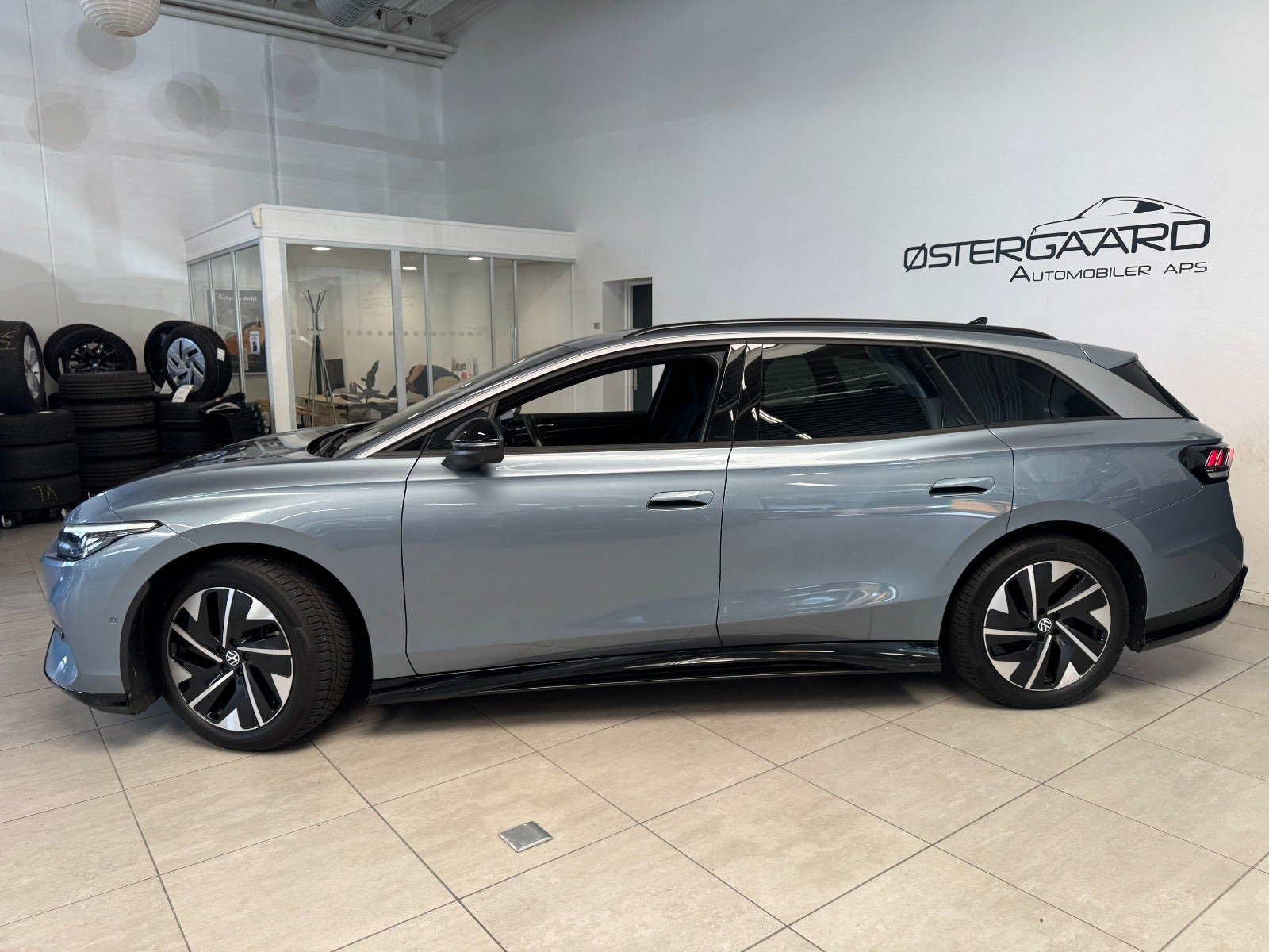 Blå VW ID.7 fra 2025