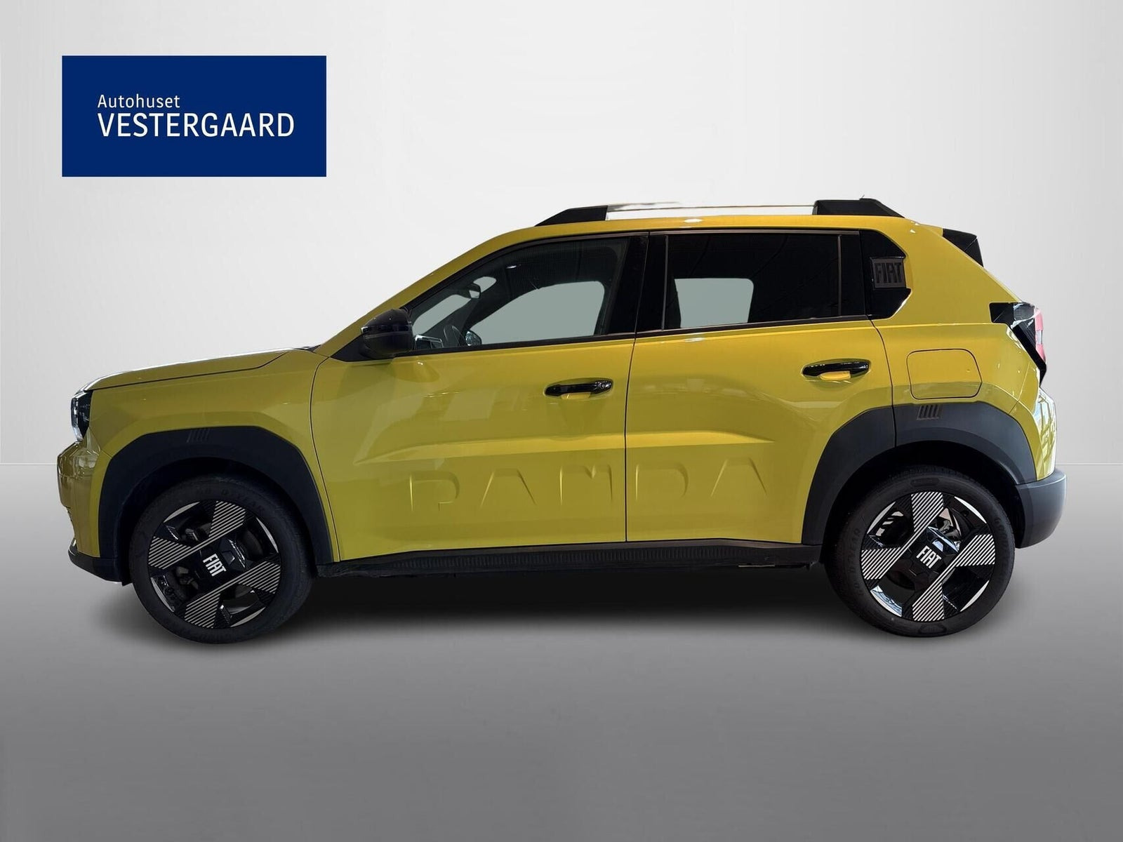 Gul Fiat Grande Panda fra 2025