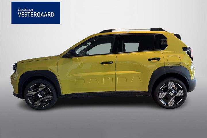 Gul Fiat Grande Panda fra 2025