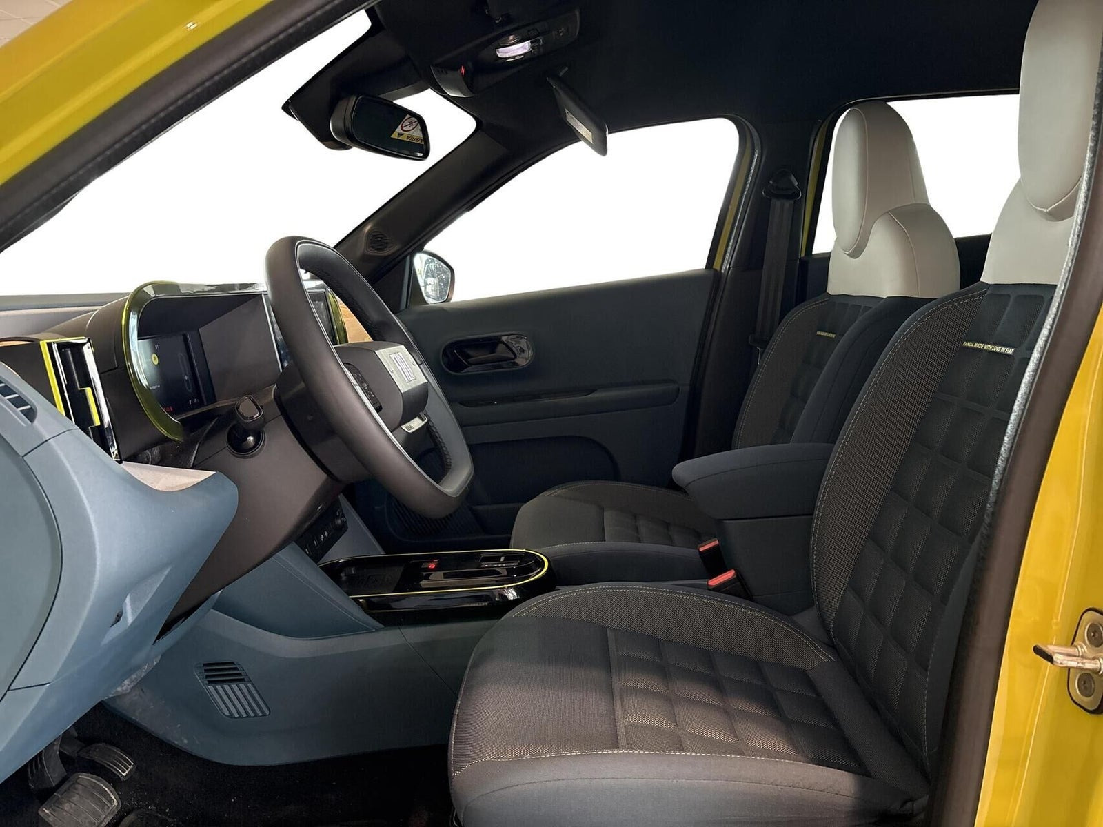Gul Fiat Grande Panda fra 2025