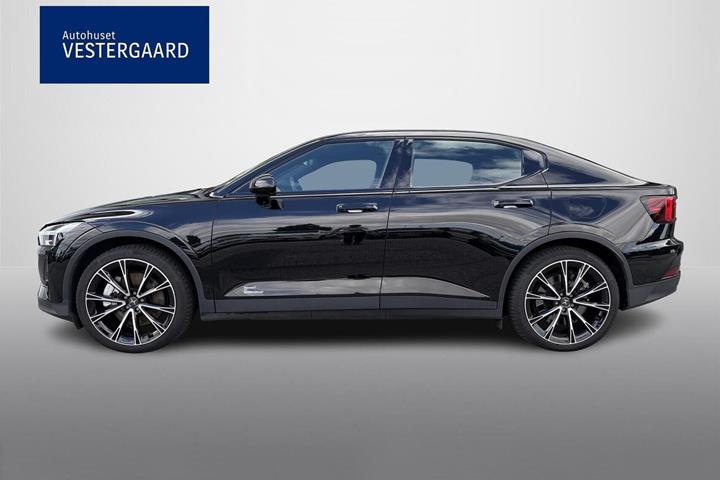 Sort Polestar 2 fra 2025