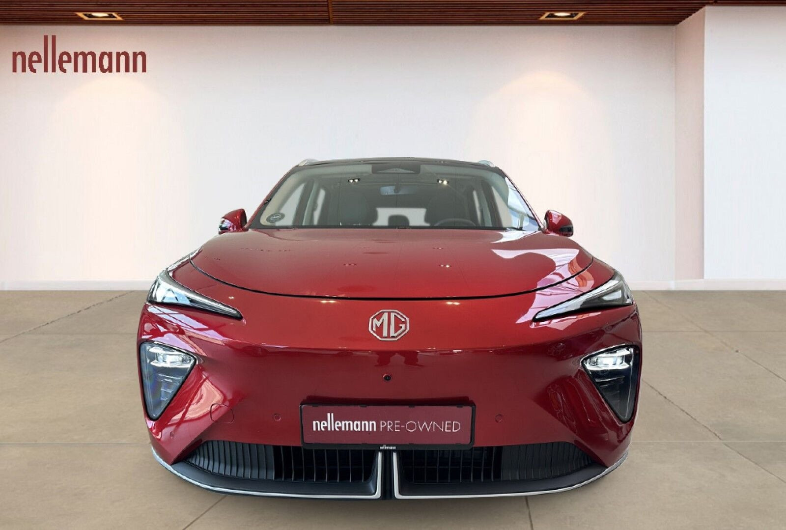 Rød MG MGS6 fra 2026