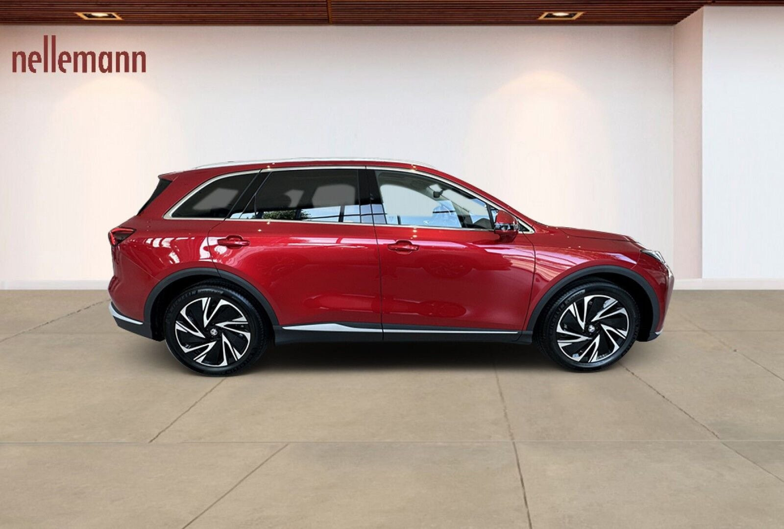 Rød MG MGS6 fra 2026