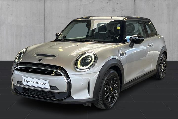 Sølv Mini Cooper SE fra 2023