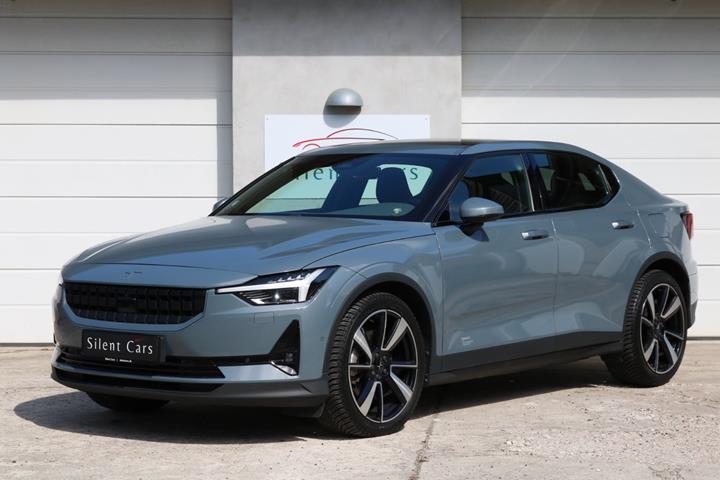 Grå Polestar 2 fra 2021
