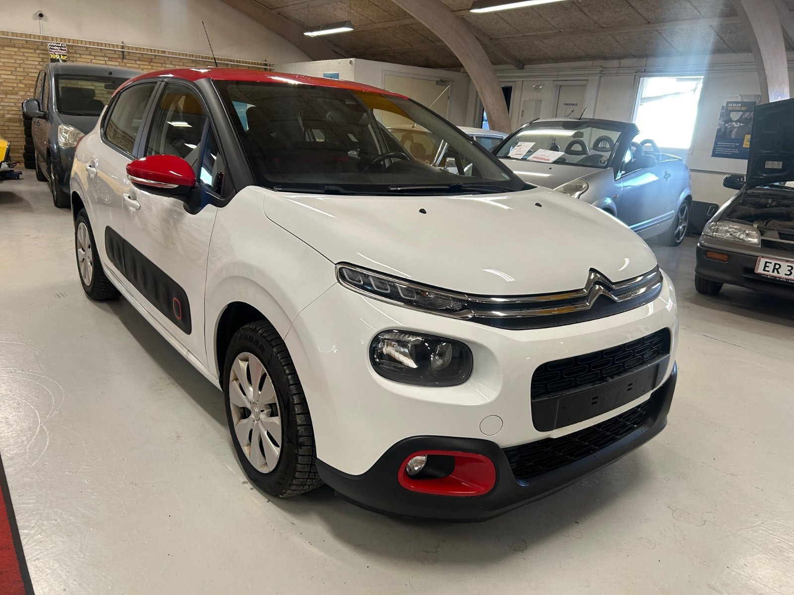 Hvid Citroën C3 fra 2017