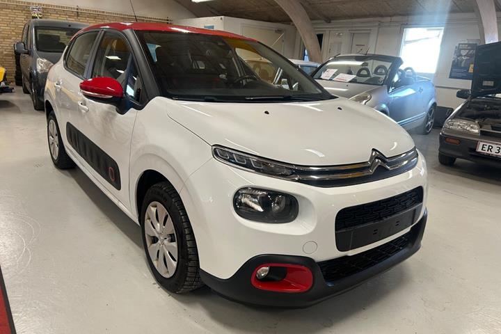 Hvid Citroën C3 fra 2017