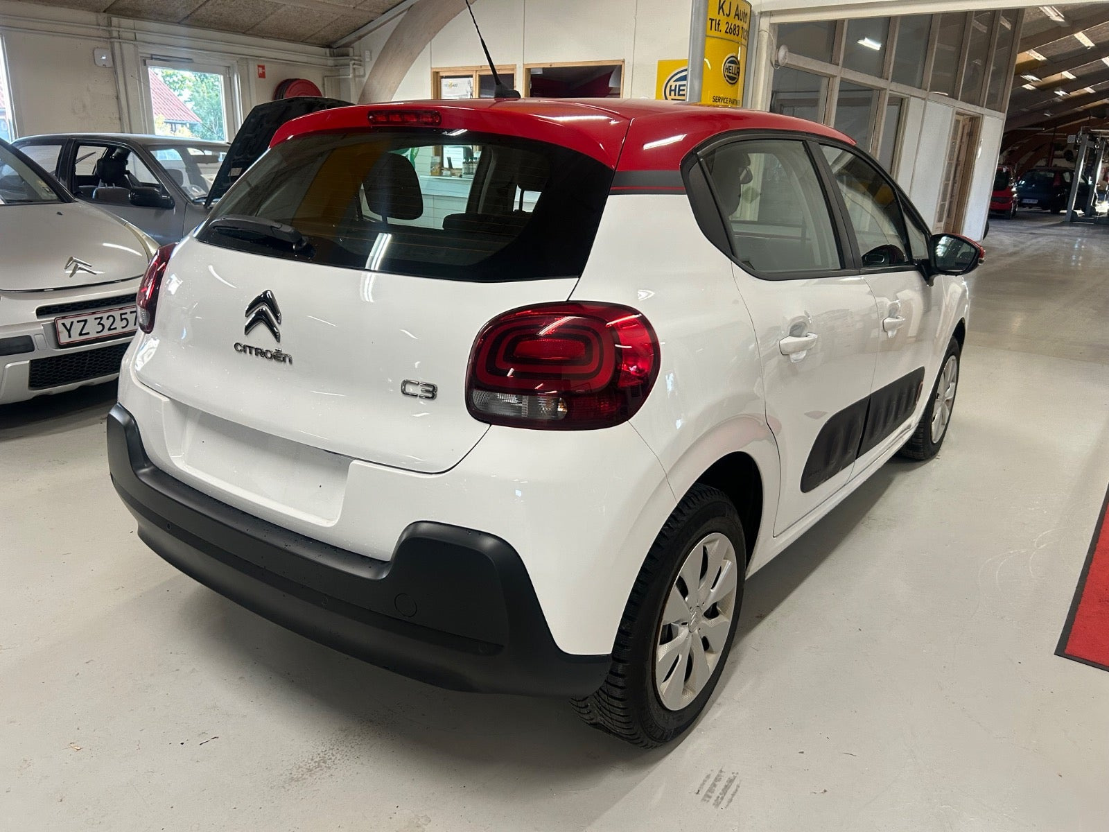 Hvid Citroën C3 fra 2017