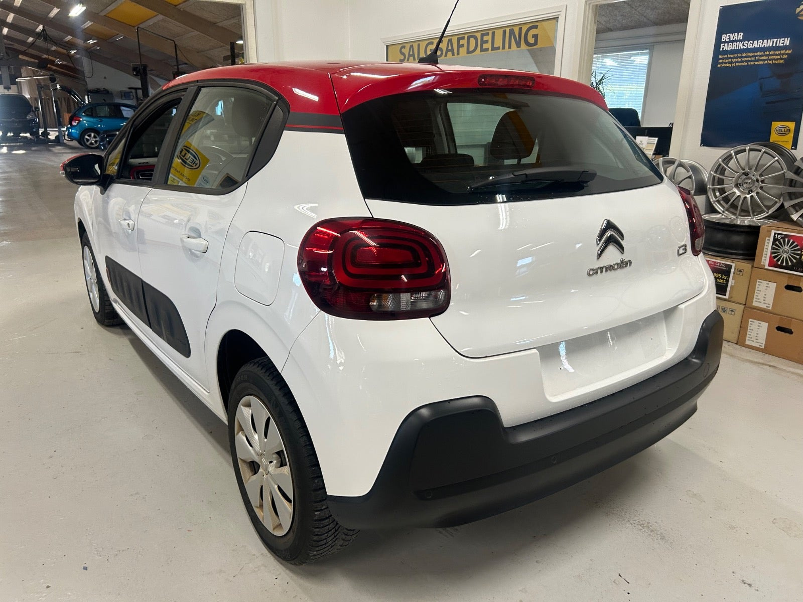 Hvid Citroën C3 fra 2017