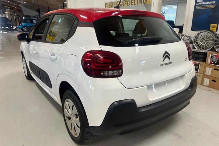 Hvid Citroën C3 fra 2017
