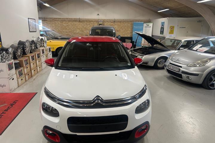 Hvid Citroën C3 fra 2017