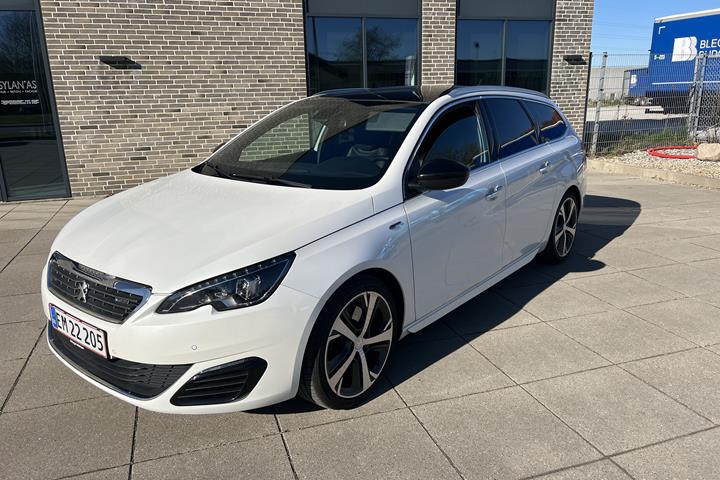 Hvid Peugeot 308 fra 2016