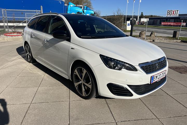 Hvid Peugeot 308 fra 2016