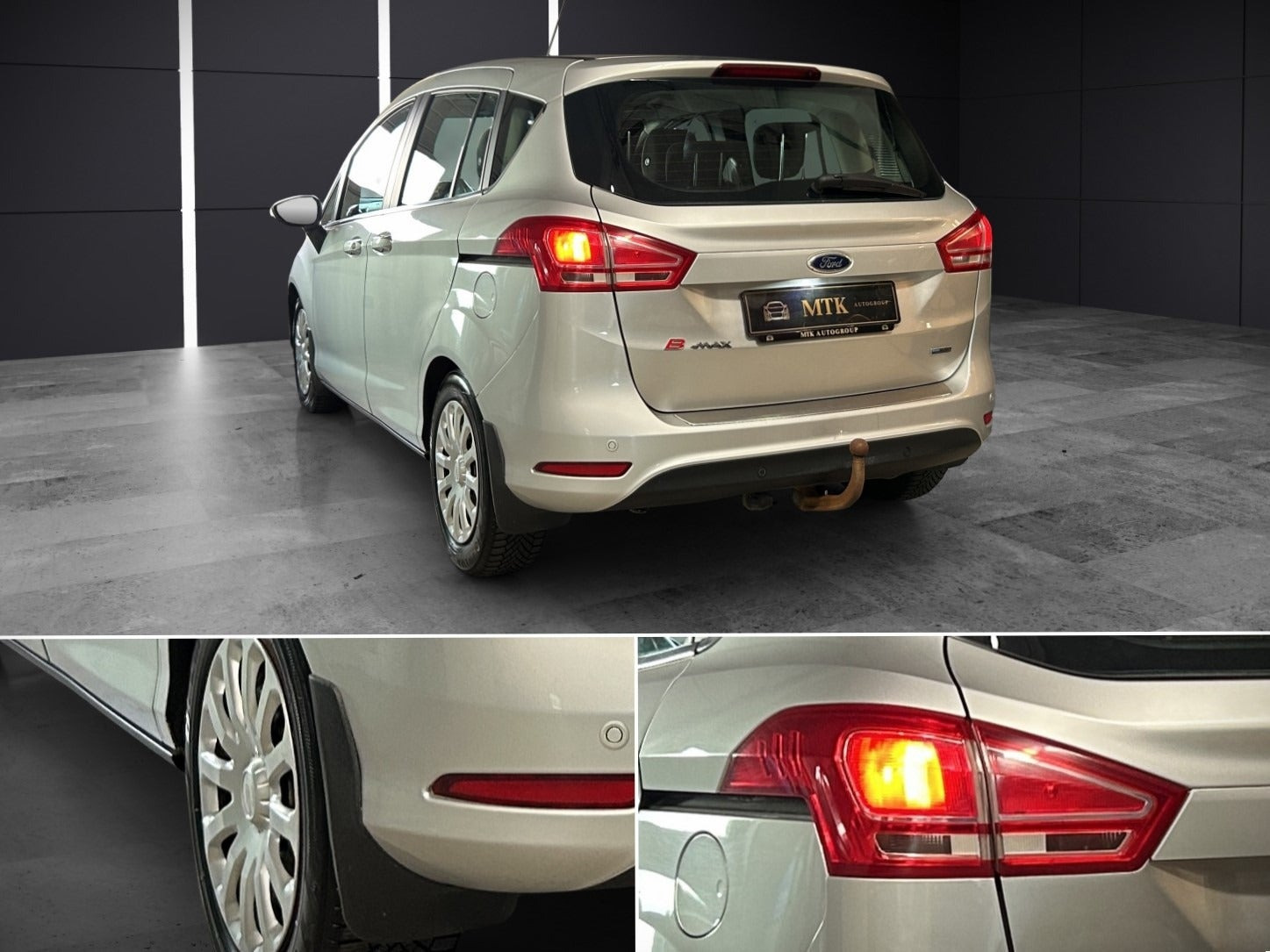 Sølv Ford B-MAX fra 2013