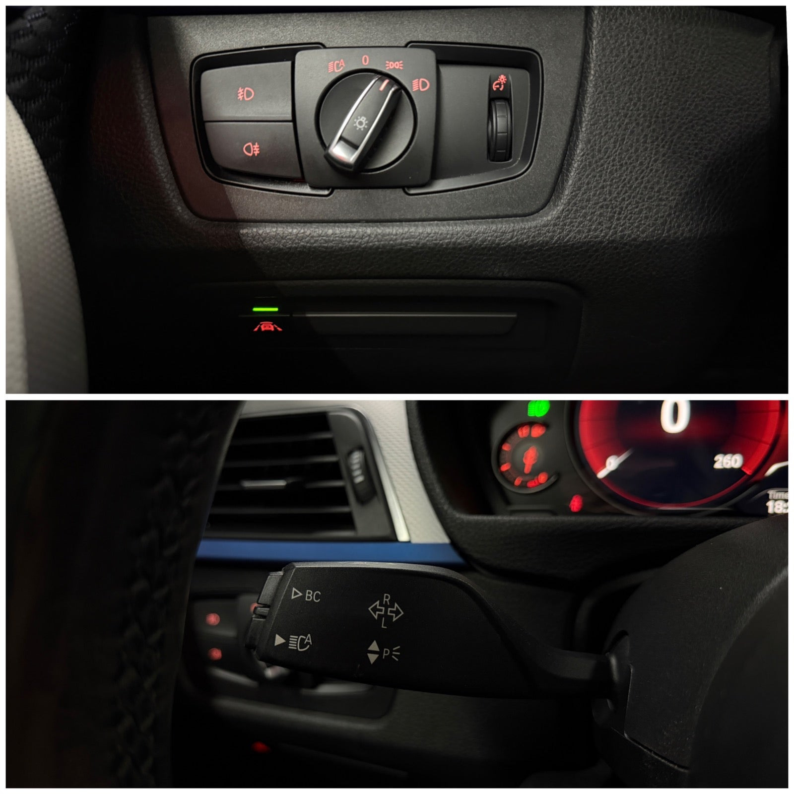 Blå BMW 420d fra 2020