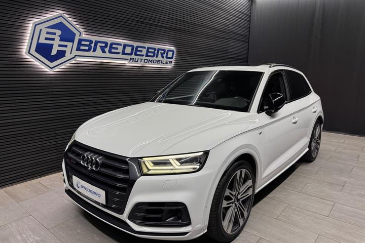 Hvid Audi SQ5 fra 2018