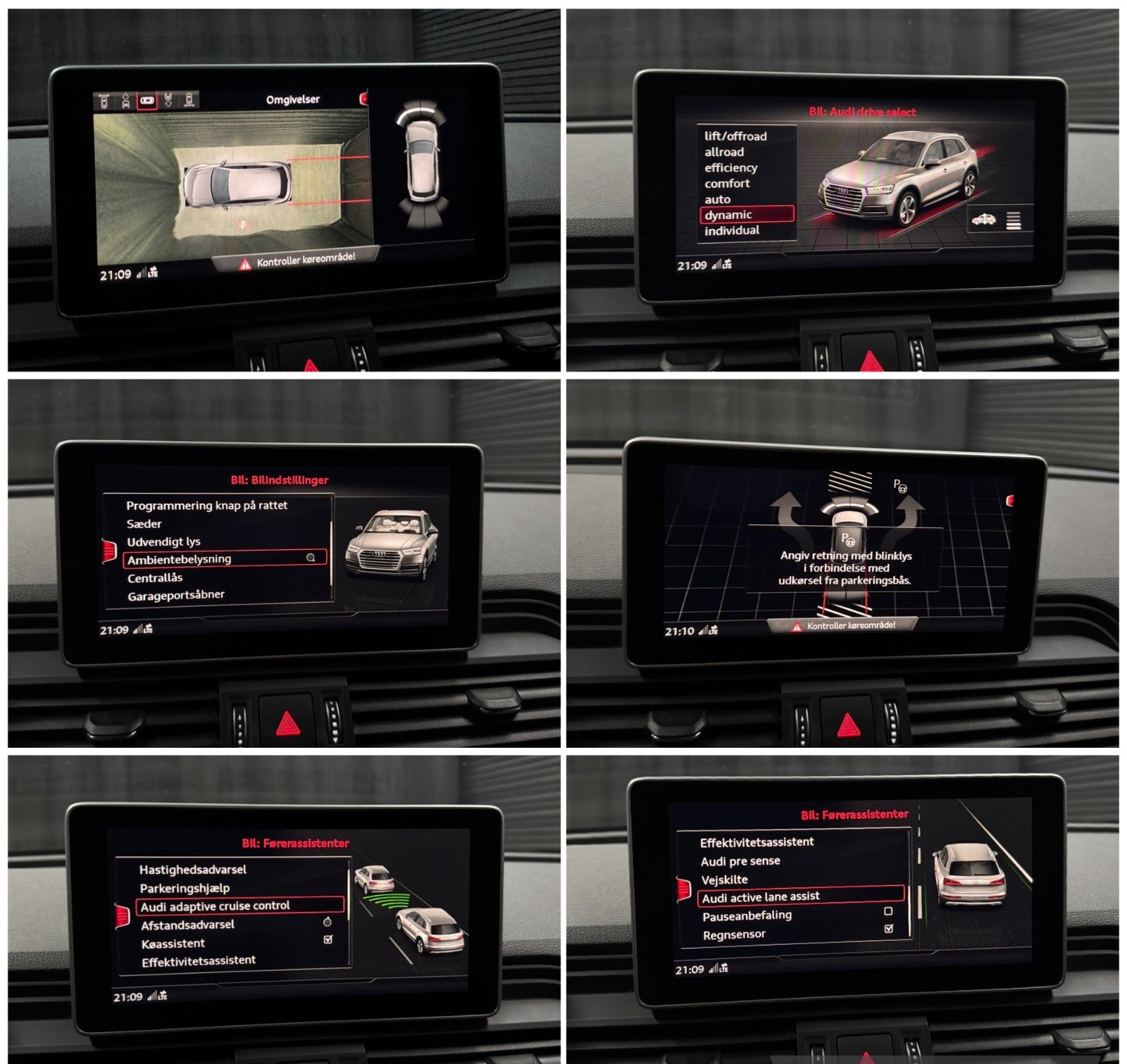 Hvid Audi SQ5 fra 2018