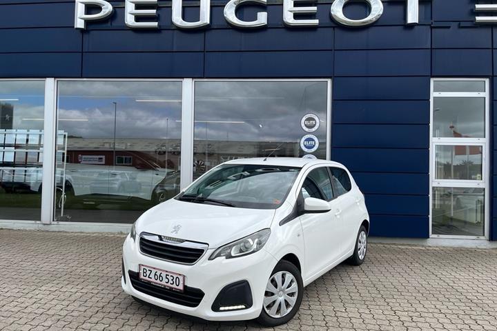 Hvid Peugeot 108 fra 2015